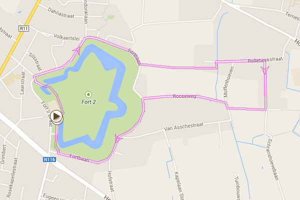 Parcours 10 mijl 2015